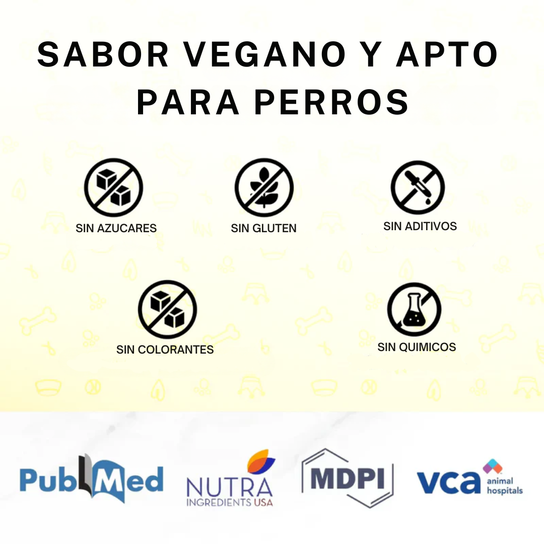 Areo™️ Nano-Gotas Orales — Soporte Visual Canino